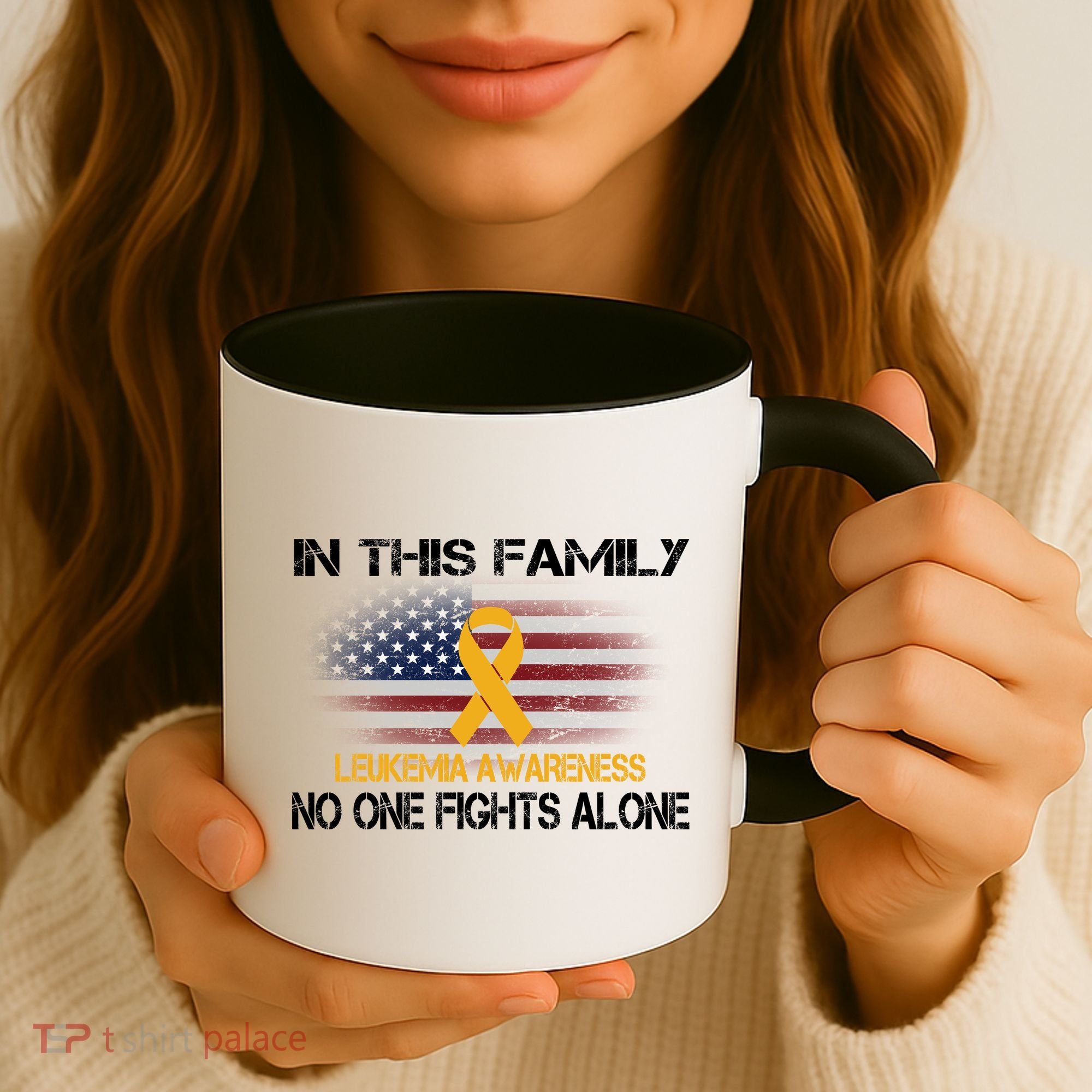 Leukemia No One Fights Alone Coffee Mug