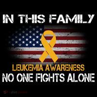 Leukemia No One Fights Alone Pajama Set thumb 2