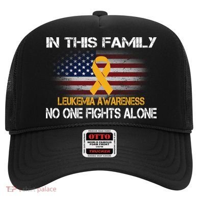 Leukemia No One Fights Alone Hat