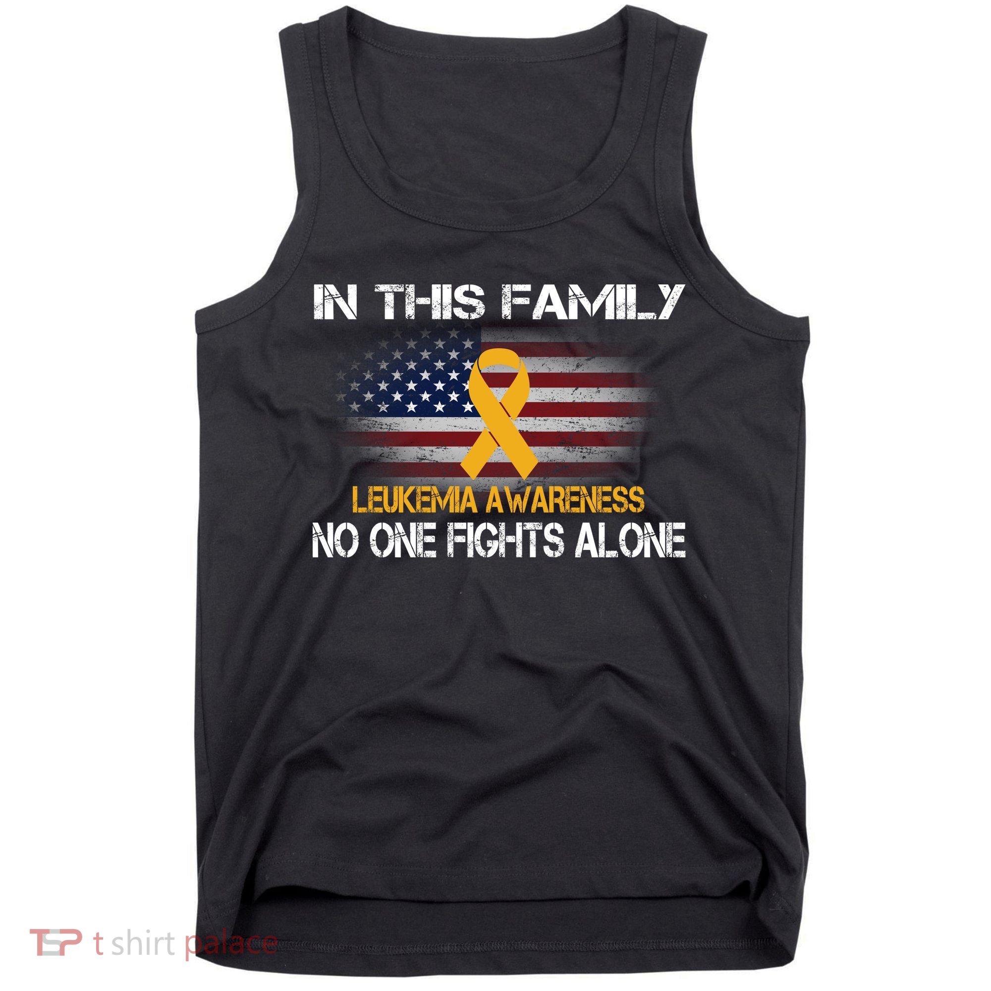 Leukemia No One Fights Alone Tank Top
