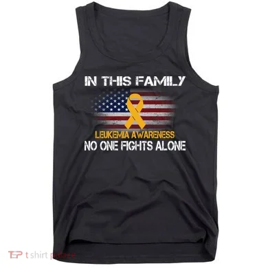 Leukemia No One Fights Alone Tank Top