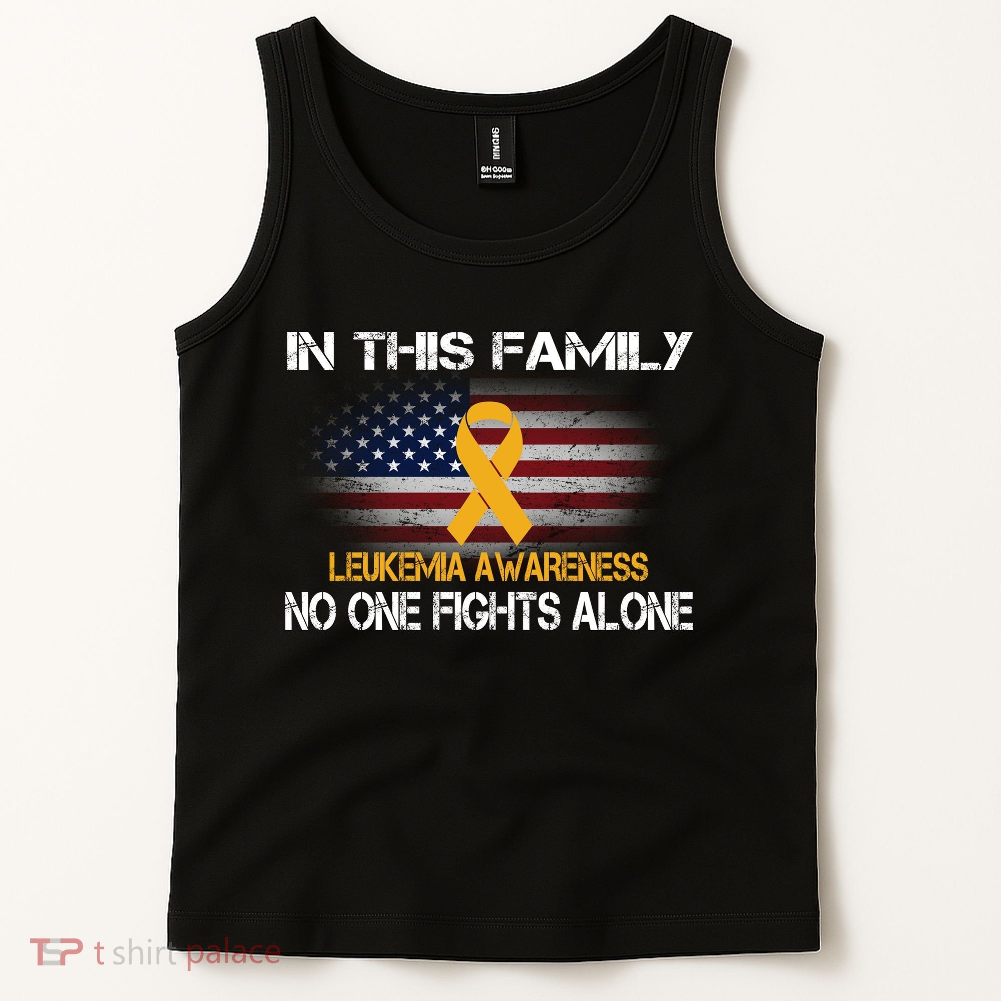 Leukemia No One Fights Alone Tank Top