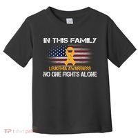 Leukemia No One Fights Alone Toddler T-Shirt thumb 0