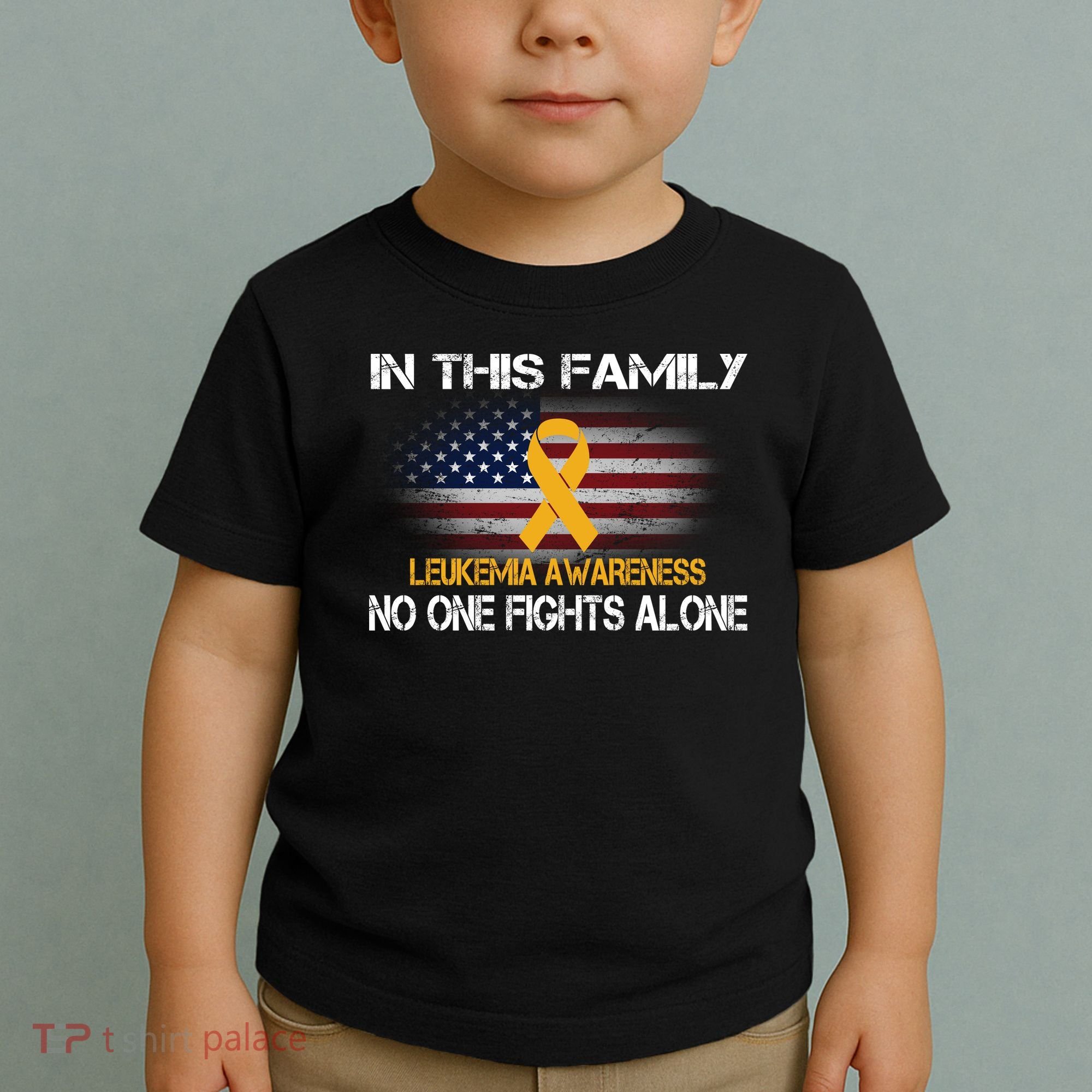 Leukemia No One Fights Alone Toddler T-Shirt