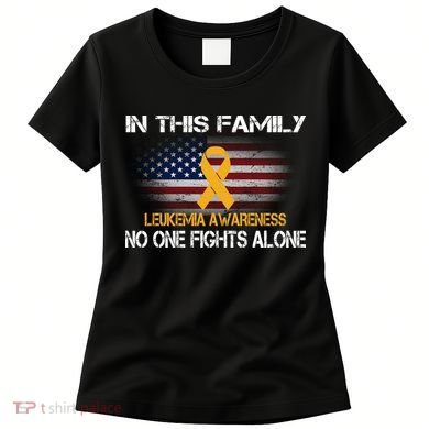 Leukemia No One Fights Alone Women's T-Shirt