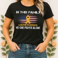 Leukemia No One Fights Alone Women's T-Shirt thumb 2
