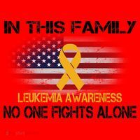 Leukemia No One Fights Alone Santa Hat thumb 1