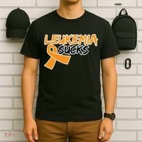 Leukemia Sucks T-Shirt thumb 6
