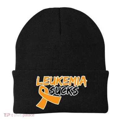 Leukemia Sucks Beanie