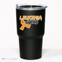 Leukemia Sucks Tumbler thumb 0