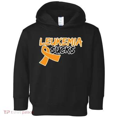 Leukemia Sucks Toddler Hoodie