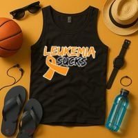 Leukemia Sucks Tank Top thumb 4