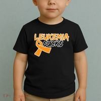 Leukemia Sucks Toddler T-Shirt thumb 2