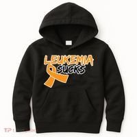 Leukemia Sucks Kids Hoodie thumb 0