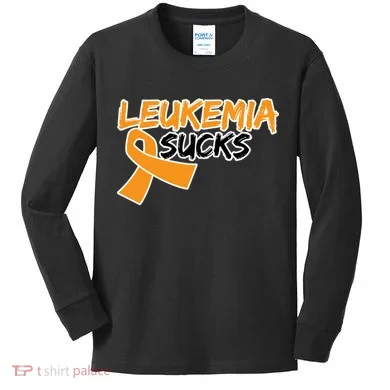 Leukemia Sucks Kids Long Sleeve Shirt