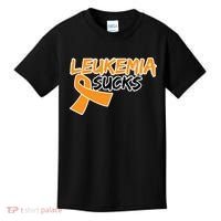 Leukemia Sucks Kids T-Shirt thumb 0