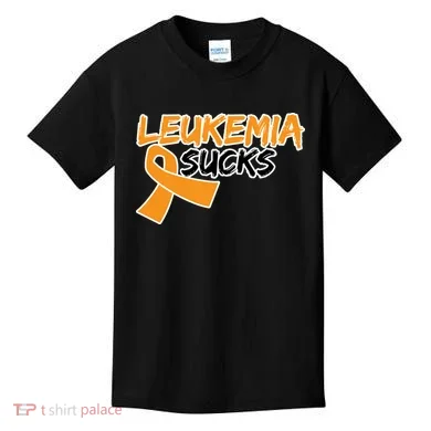 Leukemia Sucks Kids T-Shirt
