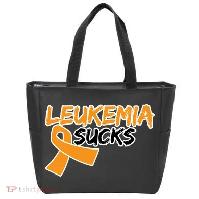 Leukemia Sucks Tote Bag