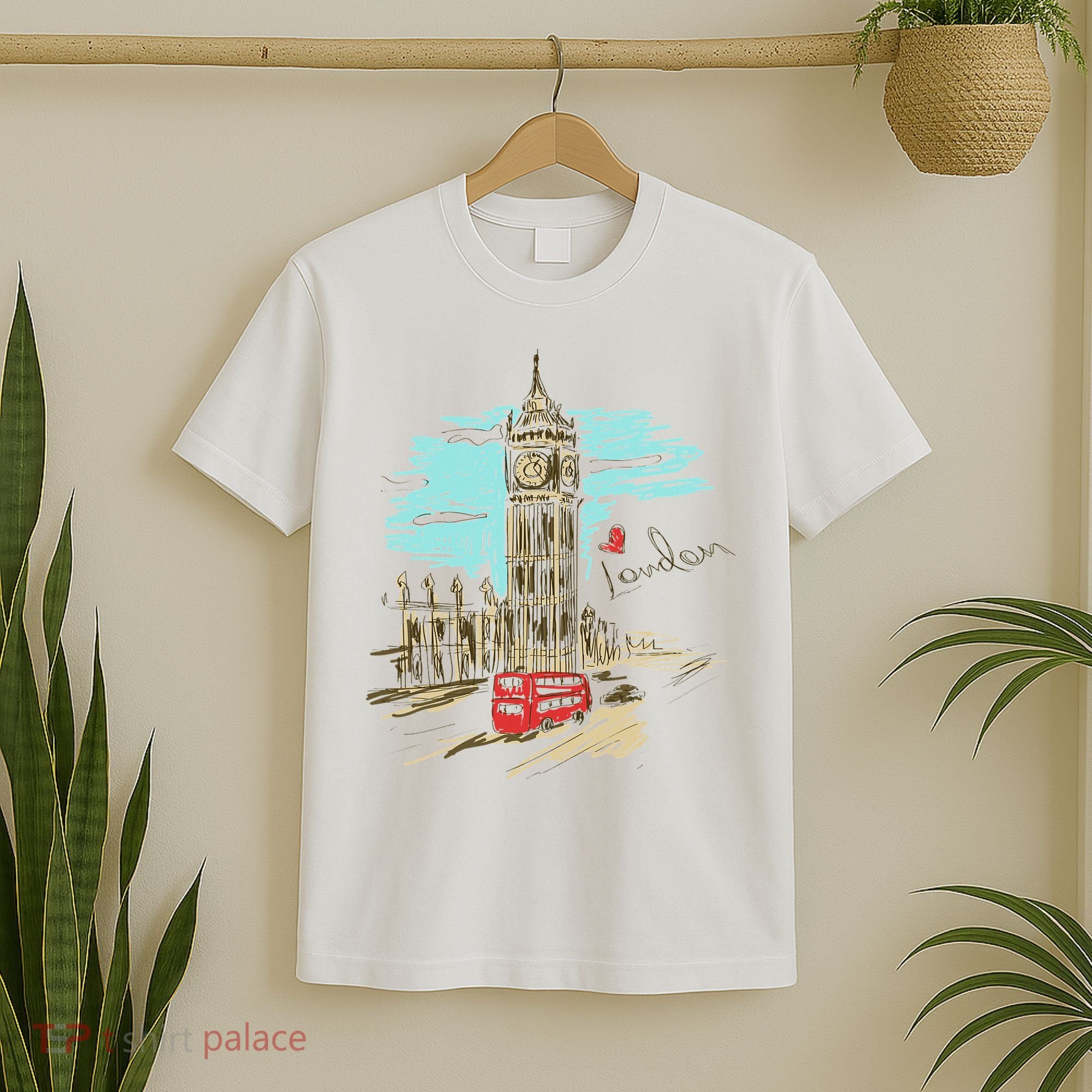 London England Vintage Retro Souvenir Travel Love London T-Shirt