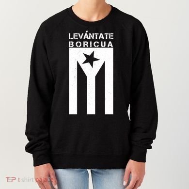 Levantate Boricua Flag Ricky Renuncia Women's Sweatshirt