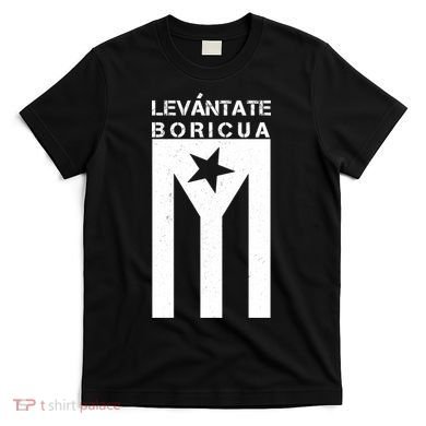 Levantate Boricua Flag Ricky Renuncia T-Shirt