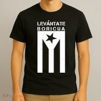 Levantate Boricua Flag Ricky Renuncia T-Shirt thumb 3