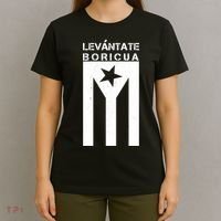 Levantate Boricua Flag Ricky Renuncia T-Shirt thumb 4