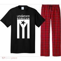 Levantate Boricua Flag Ricky Renuncia Pajama Set thumb 0