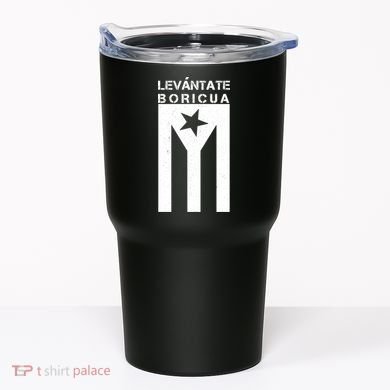 Levantate Boricua Flag Ricky Renuncia Tumbler