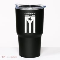 Levantate Boricua Flag Ricky Renuncia Tumbler thumb 0