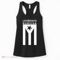 Levantate Boricua Flag Ricky Renuncia Women's Tank Top thumb 0
