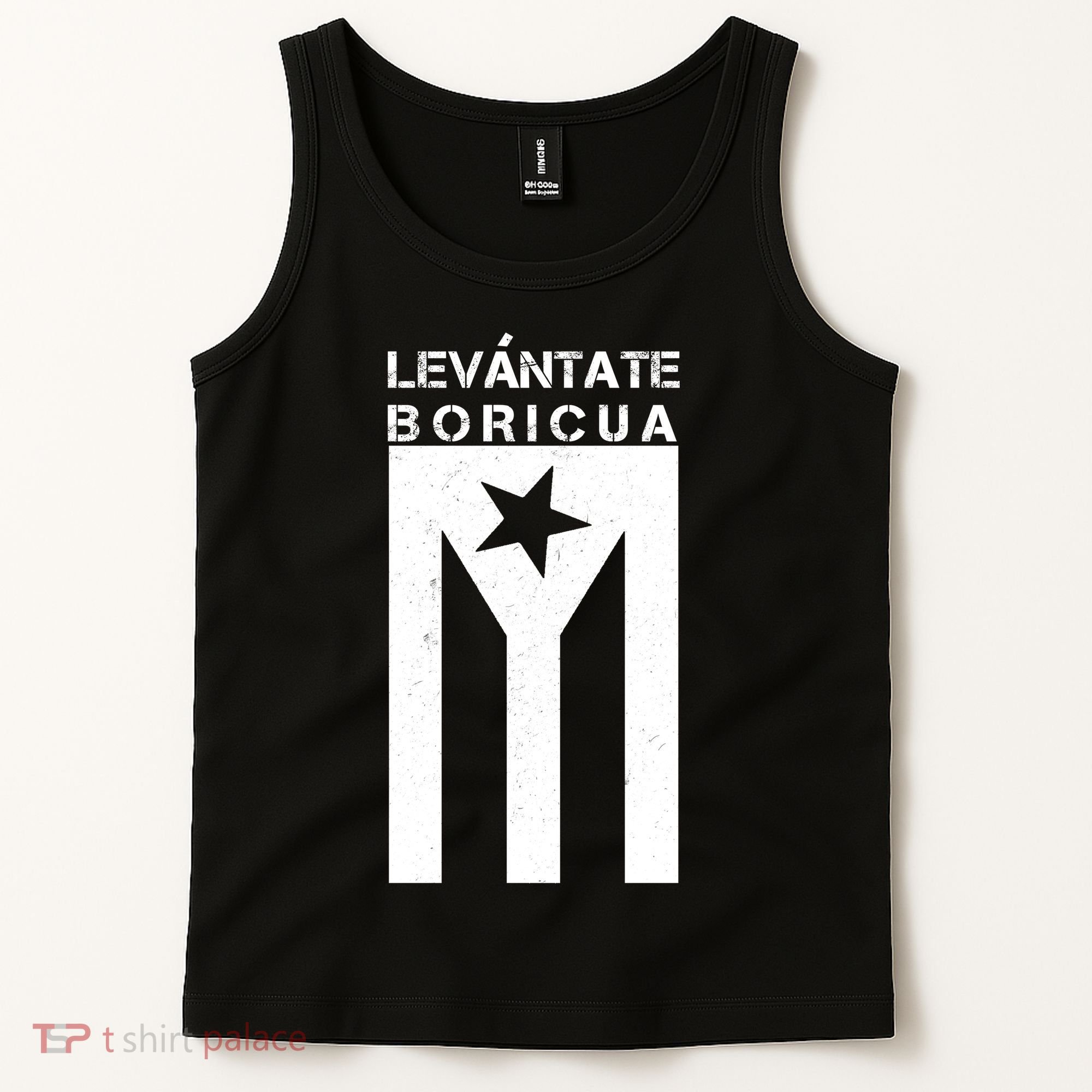 Levantate Boricua Flag Ricky Renuncia Tank Top