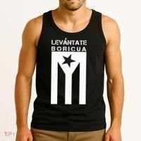 Levantate Boricua Flag Ricky Renuncia Tank Top thumb 3
