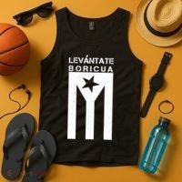 Levantate Boricua Flag Ricky Renuncia Tank Top thumb 4