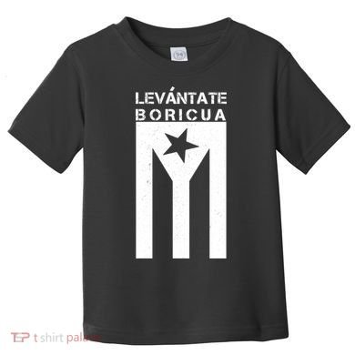 Levantate Boricua Flag Ricky Renuncia Toddler T-Shirt