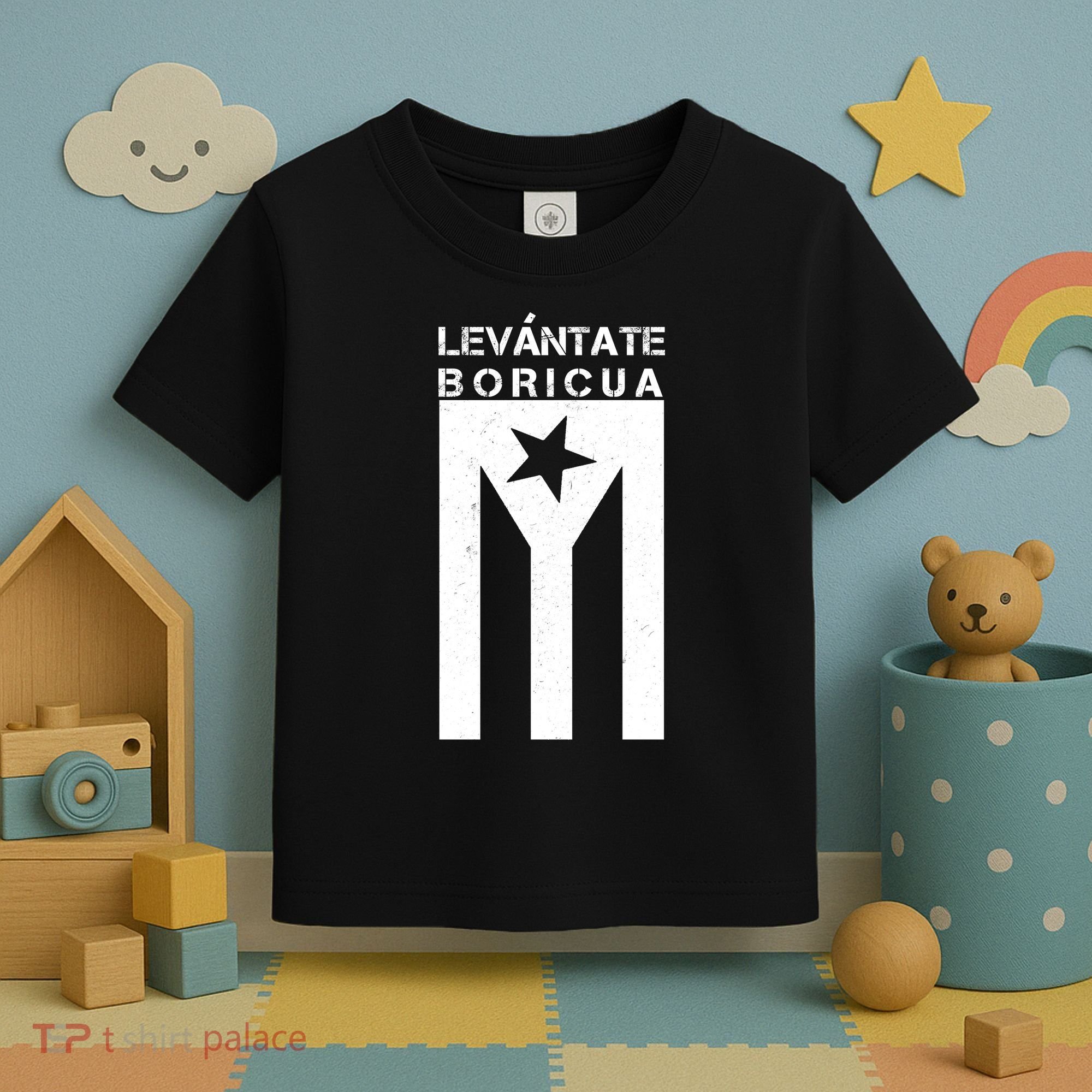 Levantate Boricua Flag Ricky Renuncia Toddler T-Shirt