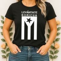 Levantate Boricua Flag Ricky Renuncia Women's T-Shirt thumb 2