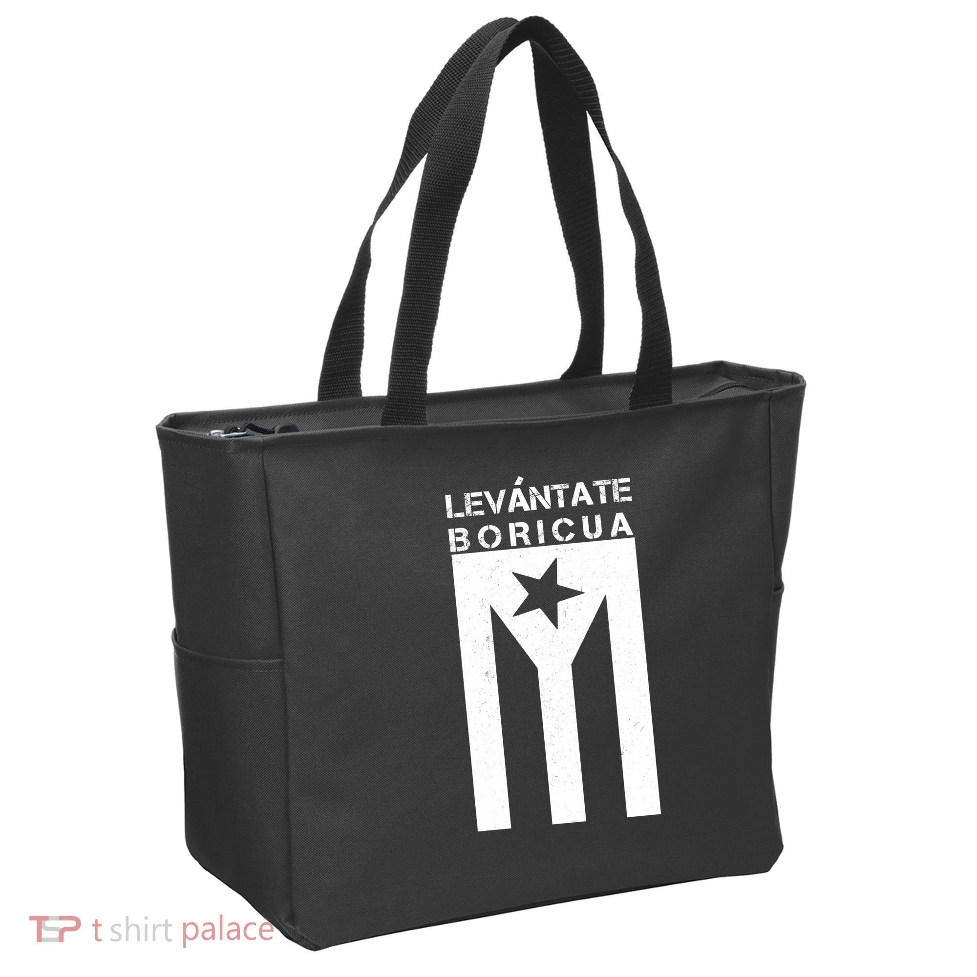 Levantate Boricua Flag Ricky Renuncia Tote Bag