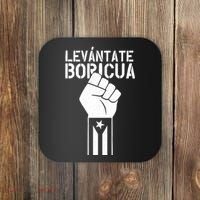 Levantate Boricua Ricky Renuncia Puerto Rico Coaster thumb 0
