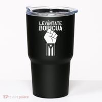Levantate Boricua Ricky Renuncia Puerto Rico Tumbler thumb 0