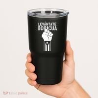 Levantate Boricua Ricky Renuncia Puerto Rico Tumbler thumb 2