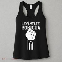 Levantate Boricua Ricky Renuncia Puerto Rico Women's Tank Top thumb 3