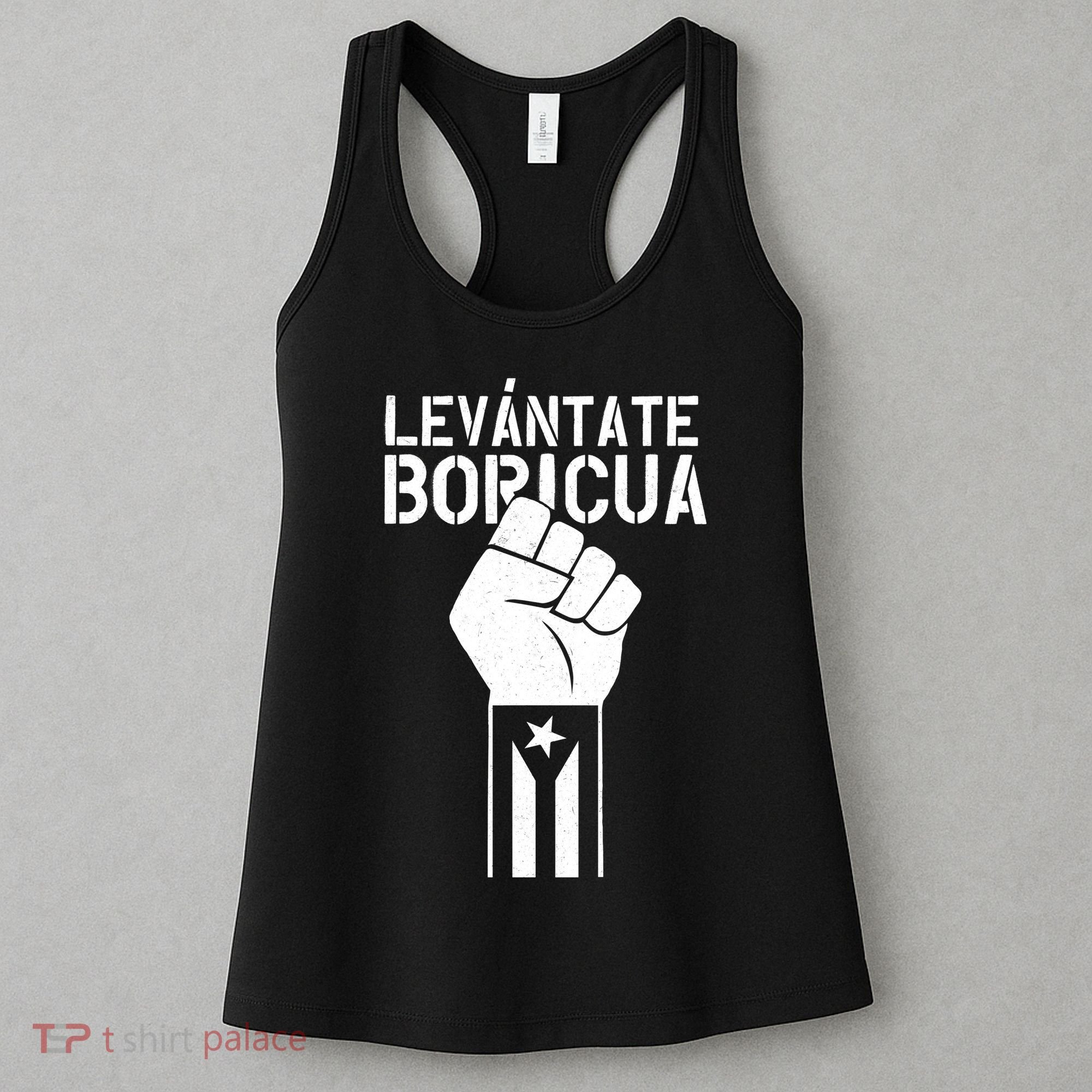 Levantate Boricua Ricky Renuncia Puerto Rico Women's Tank Top
