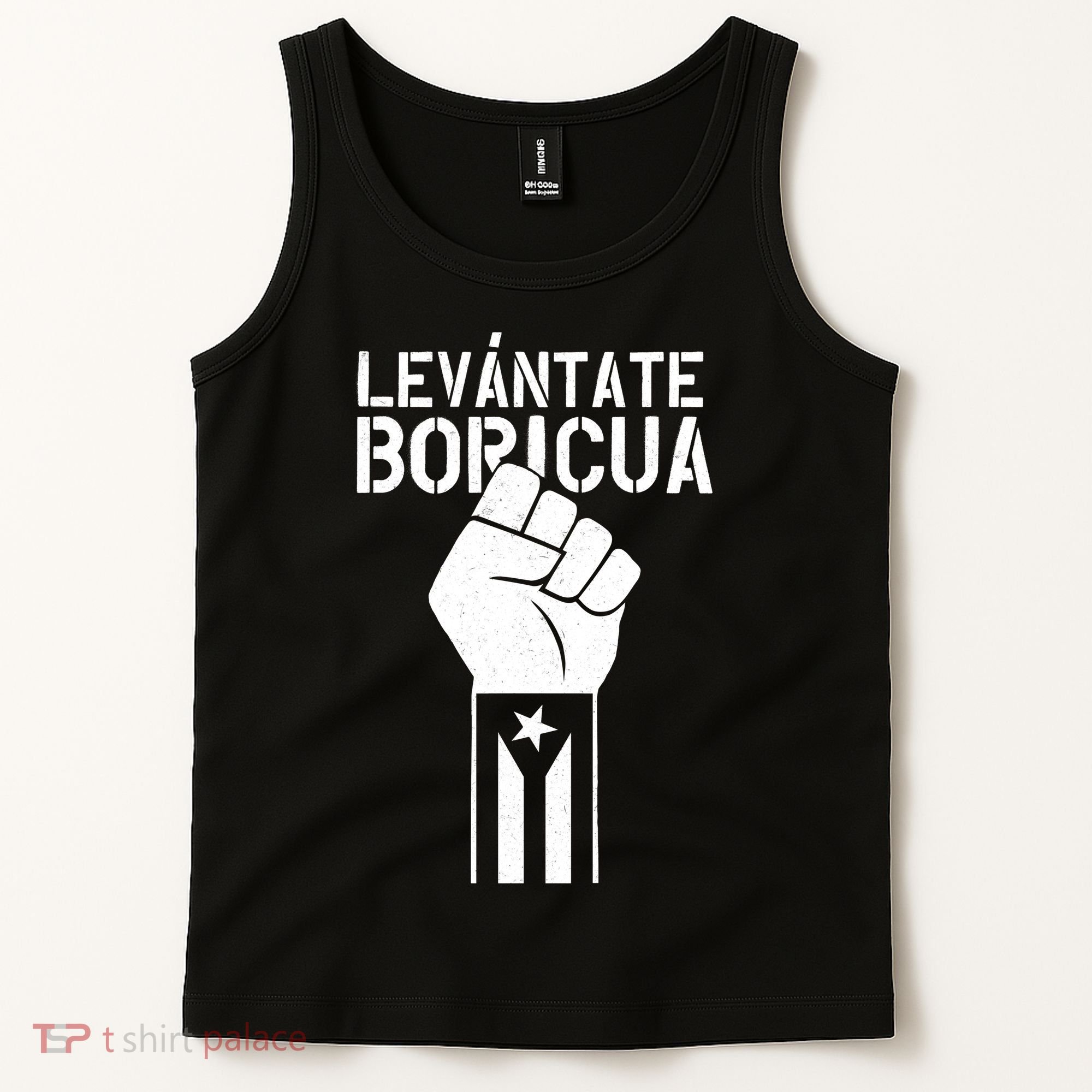 Levantate Boricua Ricky Renuncia Puerto Rico Tank Top