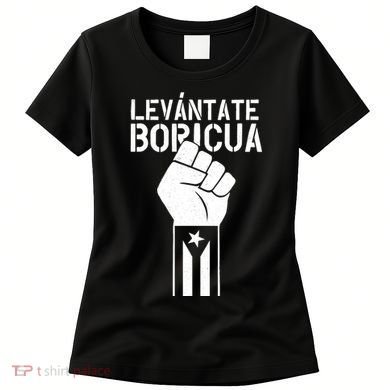 Levantate Boricua Ricky Renuncia Puerto Rico Women's T-Shirt