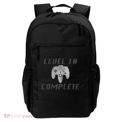 Level 10 Complete 10th Birthday Backpack