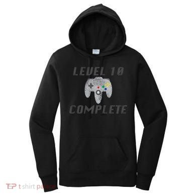 Level 10 Complete 10th Birthday Women's Hoodie