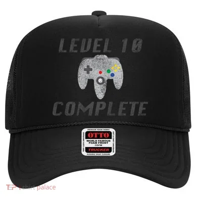 Level 10 Complete 10th Birthday Hat