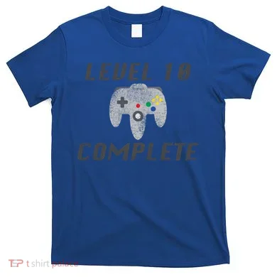 Level 10 Complete 10th Birthday T-Shirt