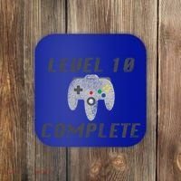 Level 10 Complete 10th Birthday Coaster thumb 0
